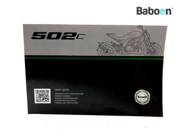 Instructie Boek Benelli 502C 2019-> Italian English French, Verzenden