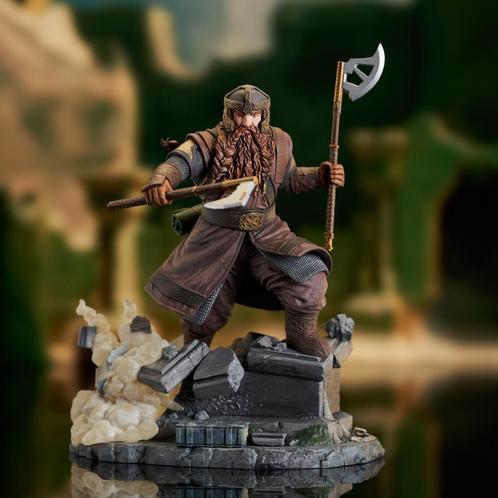 Lord of the Rings Deluxe Gallery PVC Statue Gimli 20 cm, Verzamelen, Lord of the Rings, Ophalen of Verzenden