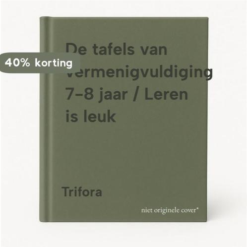 De tafels van vermenigvuldiging 7-8 jaar / Leren is leuk, Boeken, Kinderboeken | Baby's en Peuters, Gelezen, Verzenden