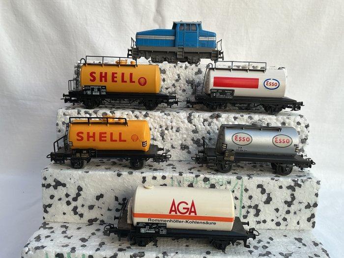Märklin H0 - 4502 - 4501 - 3078 - Treinset (6) -, Hobby en Vrije tijd, Modeltreinen | H0