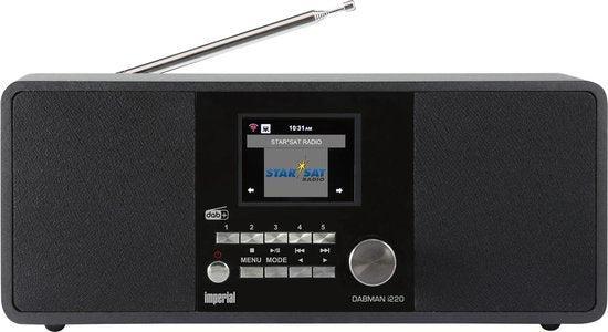 2dekans | Imperial Dabman i220 BT - zwart, TV, Hi-fi & Vidéo, Radios, Enlèvement ou Envoi