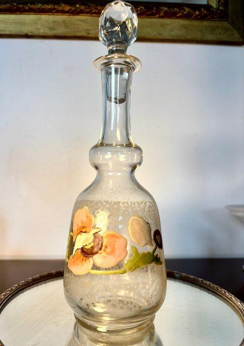 Legras & Cie. - Karaf - Anemones - Glas, Antiek en Kunst, Kunst | Designobjecten