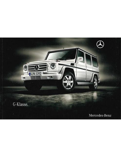 2009 MERCEDES BENZ G KLASSE BROCHURE DUITS, Boeken, Auto's | Folders en Tijdschriften