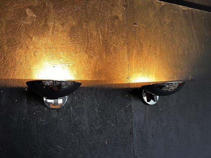 Albani - Wandlamp (2) - Chroom, Metaal, Antiek en Kunst, Antiek | Verlichting