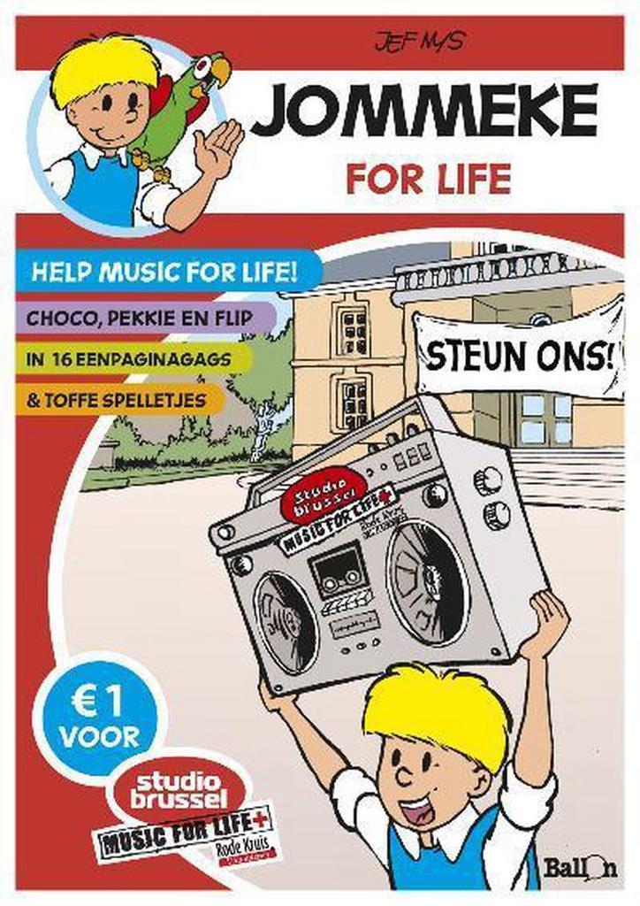 Jommeke for life / Jommeke 9789063349462 Jef Nys, Boeken, Stripverhalen, Gelezen, Verzenden