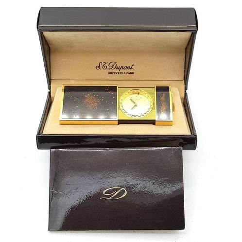 S.T. Dupont - Travel watch - Briquet - laqué chinois, Verzamelen, Pennenverzamelingen