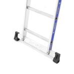 Gebruikte Opsteekladder 12 treden, Doe-het-zelf en Bouw, Ladders en Trappen, Ophalen of Verzenden, Gebruikt