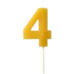 4 Jaar Kaarsen 4,5cm, Verzenden