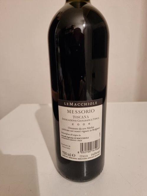 2006 Le Macchiole, Messorio - Bolgheri, Toscane IGT - 1, Verzamelen, Wijnen