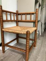 Antiek hoekstoeltje - Stoel - Hout, riet - Hoekstoeltje, Antiek en Kunst