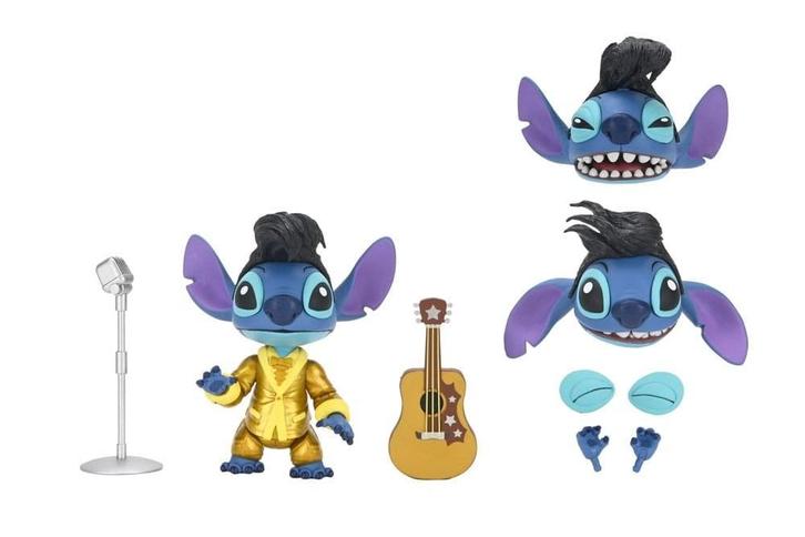 Lilo & Stitch Action Figure Ultimate Gold Suit Elvis Stitch, Verzamelen, Disney, Nieuw, Ophalen of Verzenden