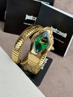 Just Cavalli - Gemma Gold Green Snake - Sans prix de réserve, Nieuw