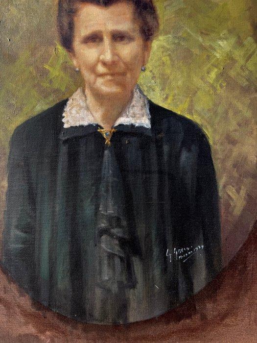 G. Greco - Ritratto, Antiek en Kunst, Kunst | Schilderijen | Klassiek