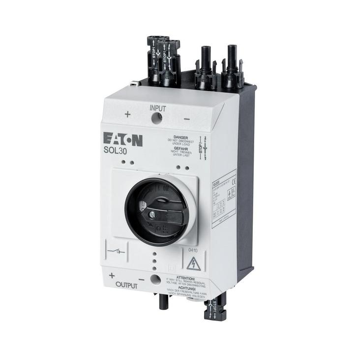 Eaton 30A CC Interrupteur Déconnecteur Avec Double MC4 -, Doe-het-zelf en Bouw, Elektriciteit en Kabels, Verzenden