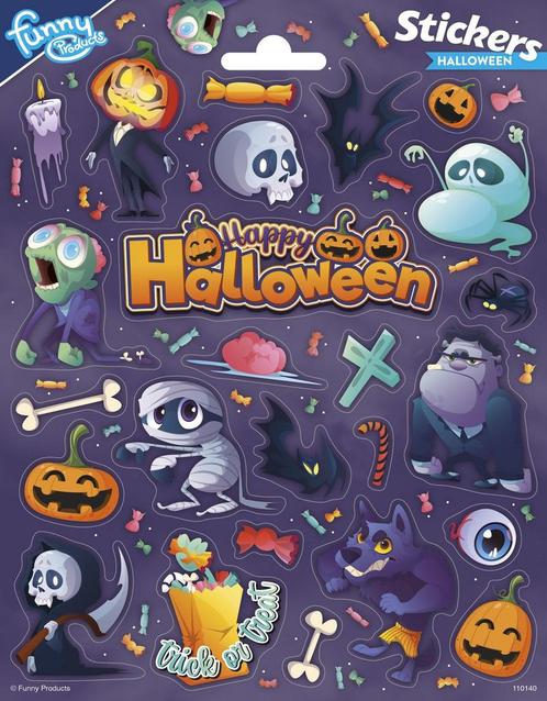 Halloween Stickers Groot, Hobby & Loisirs créatifs, Articles de fête, Envoi