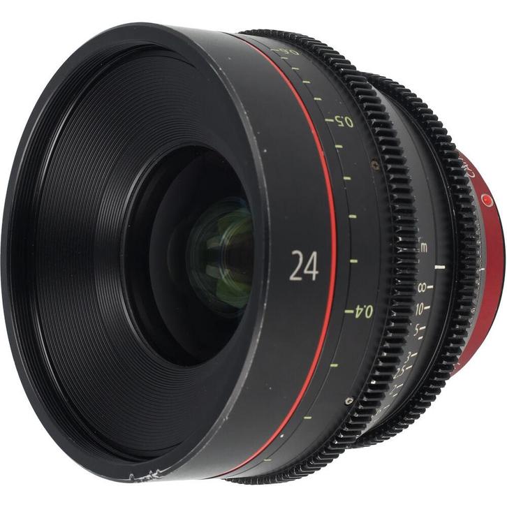 Canon CN-E 24mm T1.5 L F (M) Cine-Servo | Tweedehands, Audio, Tv en Foto, Foto | Lenzen en Objectieven, Zo goed als nieuw, Verzenden