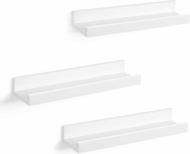 Wandplanken - Zwevend - U-vorm - Zwart, Huis en Inrichting, Woonaccessoires | Wandplanken en Boekenplanken, Nieuw, Ophalen of Verzenden