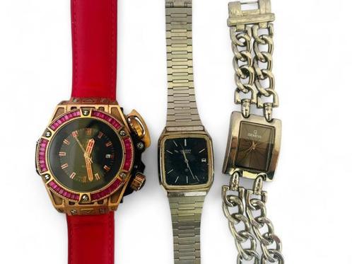 Veiling - Partij van 3 Diverse Horloges (Ongecontroleerd) ||, Handtassen en Accessoires, Horloges | Antiek