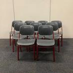 Complete set 9 stuks schoolstoelen, zith. 36 cm, van Helmut, Vijf, Zes of meer stoelen, Gebruikt