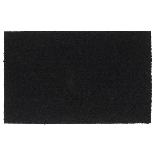 vidaXL Deurmat 50x80 cm getufte kokosvezel zwart, Tuin en Terras, Deurmatten, Nieuw, Verzenden