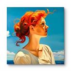 Biatturi Irina - With the Wind, Antiquités & Art