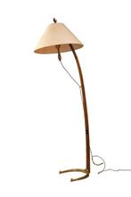 J.T. Kalmar - Lampadaire chandelier - Bois, Laiton -