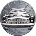 Îles Cook. 10 Dollars 2021 Classic Car - Open Roads, 2 Oz