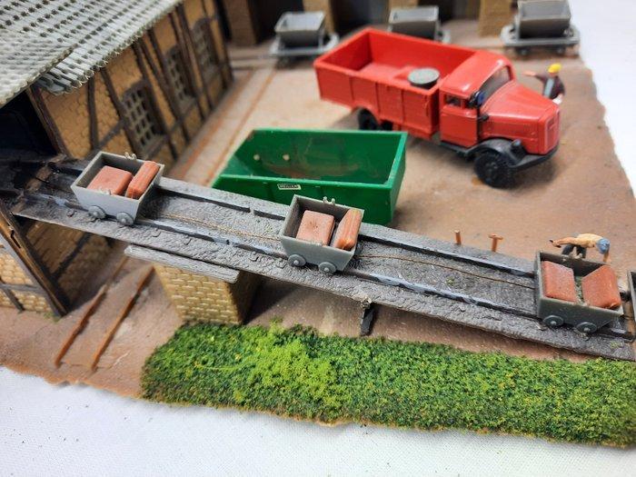Faller, Preiser, Viking - Diorama Steenbakkerij - Allemagne, Hobby en Vrije tijd, Modeltreinen | H0