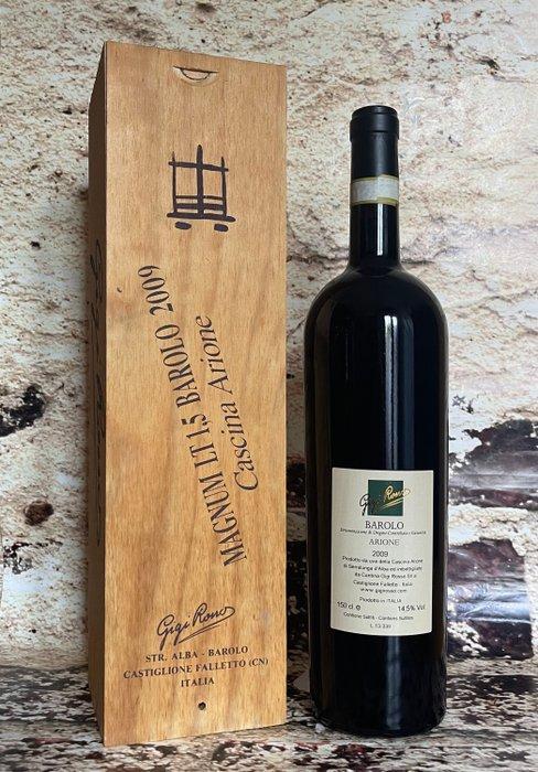2009 Gigi Rosso Arione - Barolo - 1 Magnum (1,5 L), Verzamelen, Wijnen