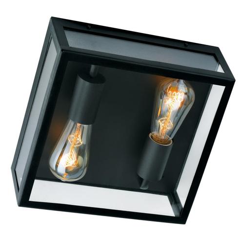 Strak & modern Plafondlamp Stanford plafonniere E27 fitting, Tuin en Terras, Buitenverlichting, Verzenden