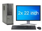 Dell OptiPlex 7010 SFF i3 3e Gen + 2x 22 Monitor + 2 jaar, Nieuw, In_stock, Ophalen of Verzenden