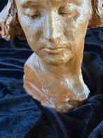 Paule Bisman (1897-1973) - sculptuur, Vrouwenhoofd - 20 cm -, Antiquités & Art
