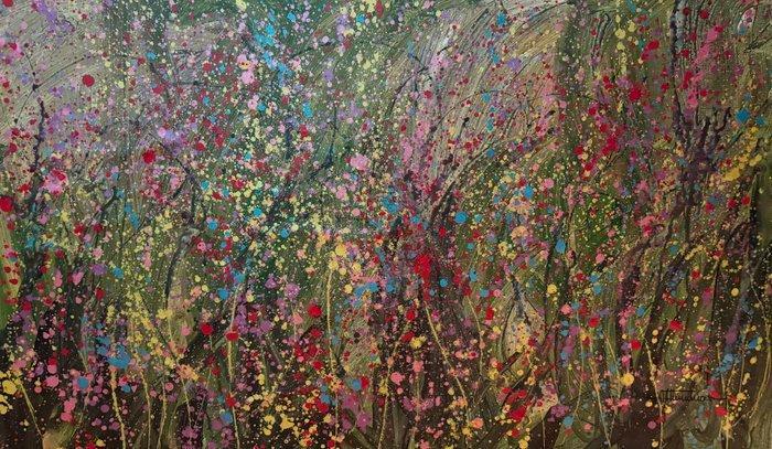 Anastasiya Tumanova - Magnolia.-XXL, Antiek en Kunst, Kunst | Schilderijen | Modern