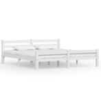 Massief Grenenhout Bed 180x200 | Tweede Kansje | OP = OP, Huis en Inrichting, Verzenden, Wit, 180 cm, 200 cm