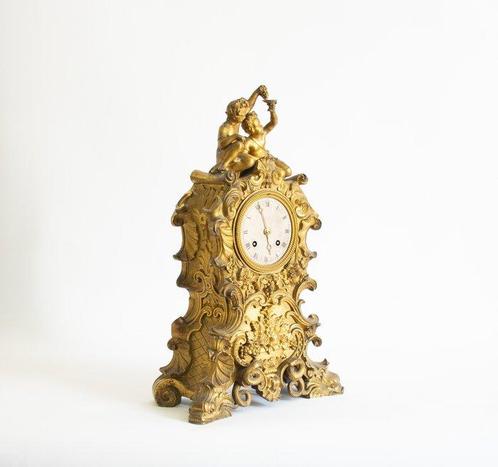 Pendule de cheminée - Le Roy & Fils - Bazile-Charles Le Roy, Antiek en Kunst, Antiek | Klokken