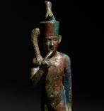 Égypte ancienne Bronze Figure dHarpocrate. Période tardive,, Verzamelen