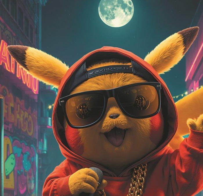 Collectibles & Co. - STARS! - “Pikachu The Rapper Star” by, Games en Spelcomputers, Spelcomputers | Overige Accessoires