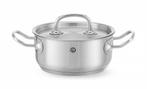 Kookpan Laag - Met Deksel, Hendi, Kitchen Line, 1,5L, 160x(, Huis en Inrichting, Keuken | Potten en Pannen, Ophalen of Verzenden