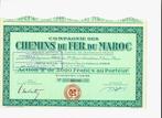 Verzameling van obligaties of aandelen - Frankrijk - Marokko, Antiquités & Art