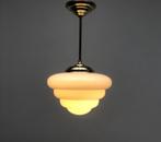 Plafonnier - Opaline - Schoollamp / Hallamp, Antiek en Kunst