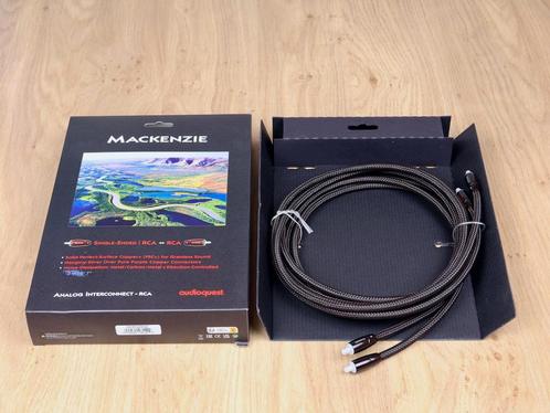 AudioQuest Mackenzie audio interconnects RCA 2,0 metre, Audio, Tv en Foto, Audiokabels en Televisiekabels, Overige kabels, Gebruikt