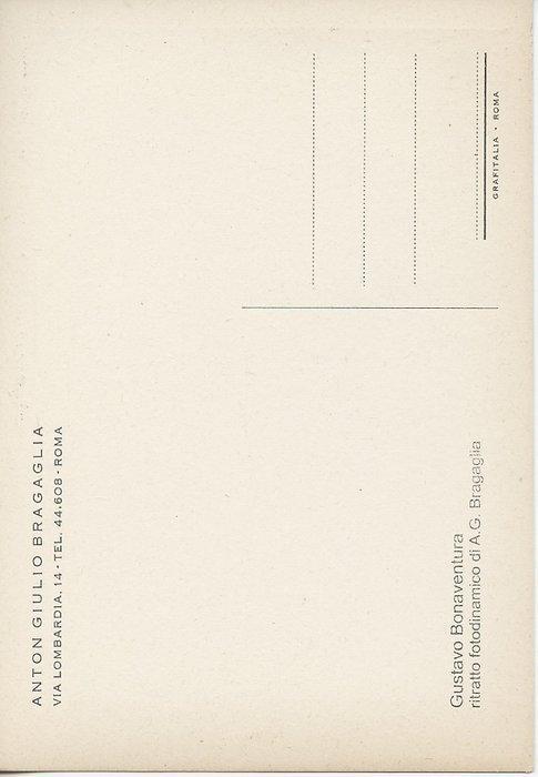 Anton Giulio Bragaglia Fotodynamica Futurisme - Ansichtkaart, Verzamelen, Postkaarten | Buitenland