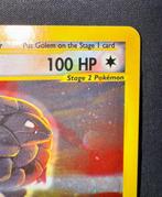 Pokémon - 1 Card - Golem 148/144 Secret rare - WOTC, Hobby en Vrije tijd, Nieuw