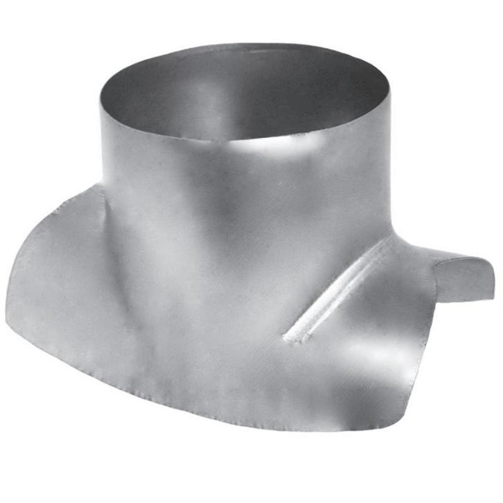 Zadelstuk op buis Ø 400/450/500mm met 90º aftakking Ø 125mm, Doe-het-zelf en Bouw, Ventilatie en Afzuiging, Nieuw, Verzenden