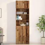 vidaXL Wandkast Wandgemonteerd Oud hout 70 x 42.5 x 40 cm, Huis en Inrichting, Verzenden, Nieuw