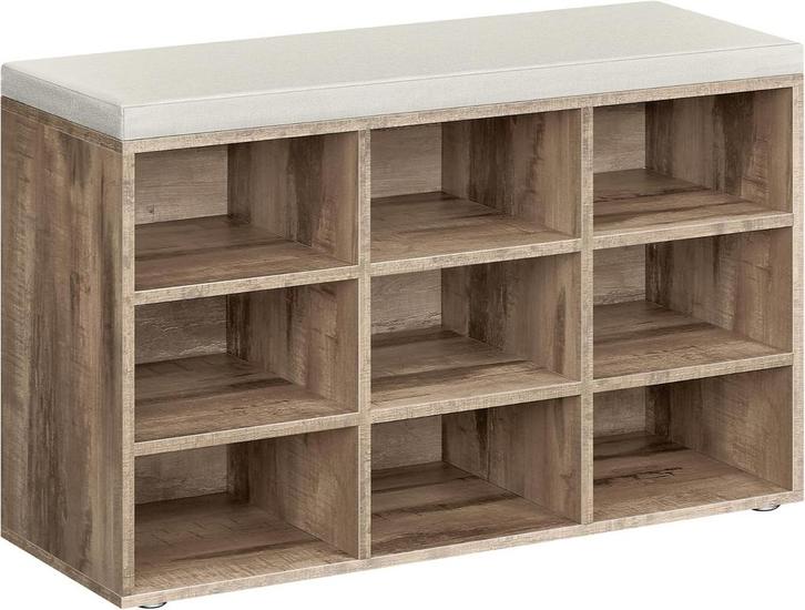 Schoenenkast en opbergkast voor schoenen - 9 vakken - met, Huis en Inrichting, Kasten | Overige, Verzenden