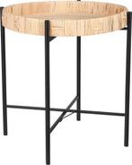 2dekans | Mica Decorations Kaj Bijzettafel - H51 x Ø45 cm -, Huis en Inrichting, Tafels | Salontafels, Ophalen of Verzenden, Nieuw