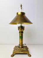 Tafellamp - Paris Orient Express Istanbul brass tafel lamp -
