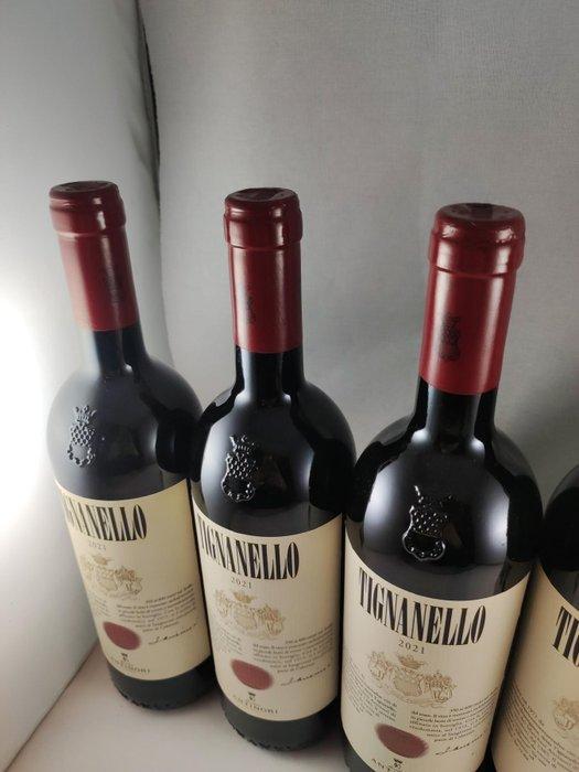 2021 Antinori, Tignanello - Toscane IGT - 6 Flessen (0.75, Collections, Vins