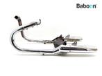 Uitlaatsysteem Compleet Origineel Honda VT 700 C Shadow, Motoren, Verzenden, Gebruikt